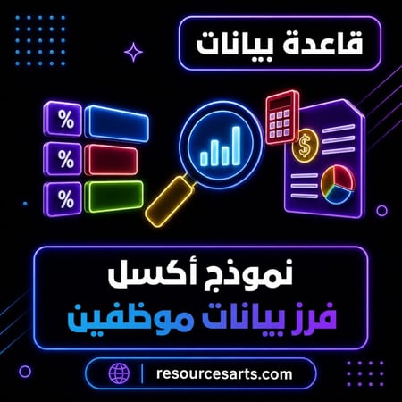 نموذج فرز بيانات موظفين