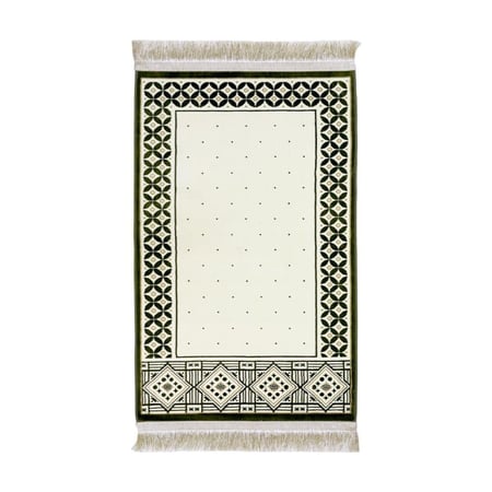 سجادة الحجاز التراثية أبيض