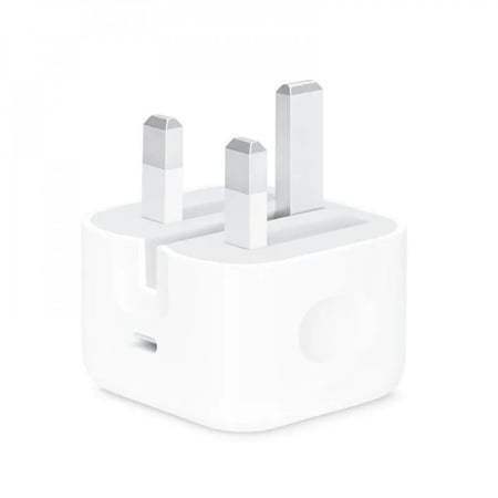 راس شاحن ايفون بقوة 20 واط -لون ابيض