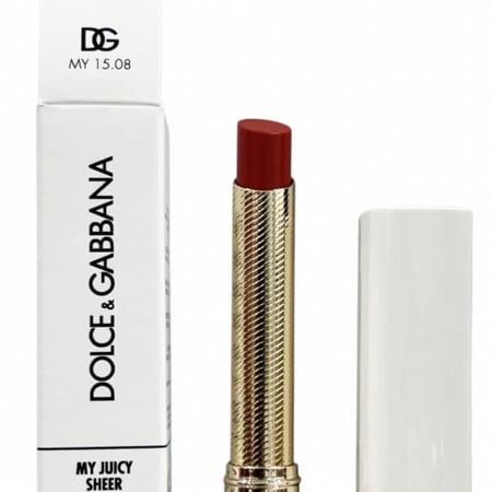 روج مع كيس دولتشي غبانا راقي اصلي _ لون My Juicy Sheer