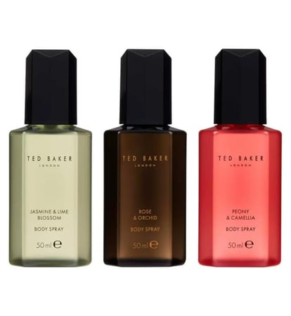 10 اكياس توزيعات من عطر تيد بيكر 50 مل بخاخ ( كل كيس يحتوي على عطر واحد)