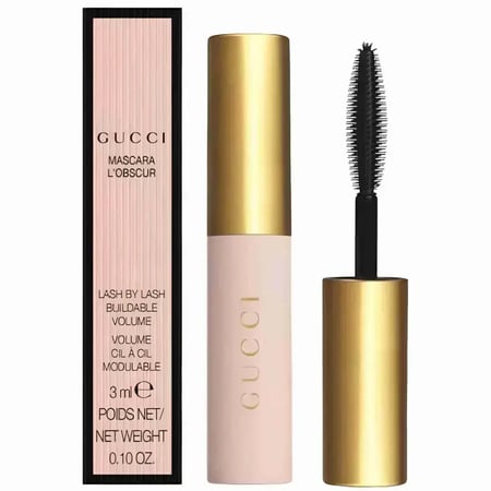 مجموعة قوتشي (٤ قطع ) اصليه - (شنطة، ماسكارا ، مرايا ، روج) اصلية