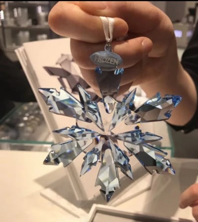 تعليقة سيارة سوارفيسكي كريستال