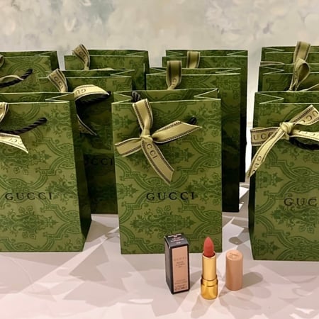 10 اكياس روج قوتشي ميني الحصري / كيس قوتشي الاخضر لكل روج