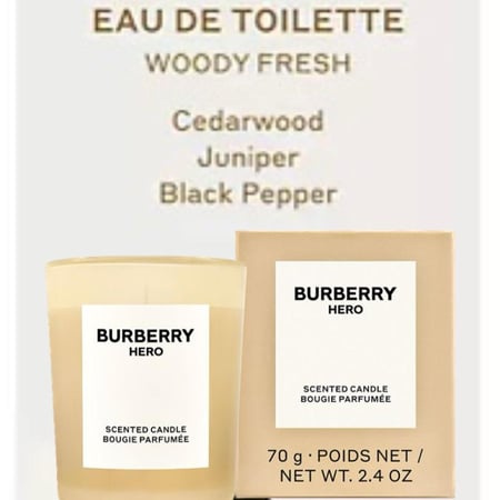 Burberry Hero Candle ٧٠ غم شمعة بربري هيرو المعطره