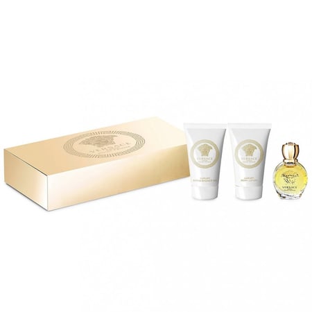 طقم فيرساتشي ايروس الذهبي مع كيس