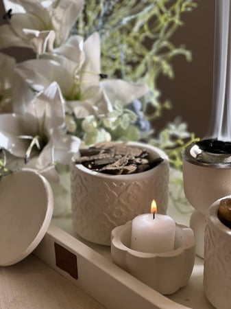 مجموعة الزنبق الابيض الكبيره جداً