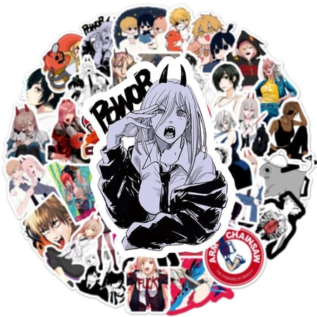 ستيكرز رجل المنشار ( 10 حبات )