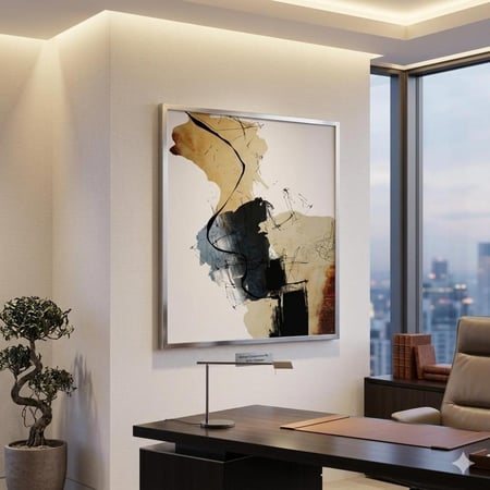 لوحة الفوضى الهادئة