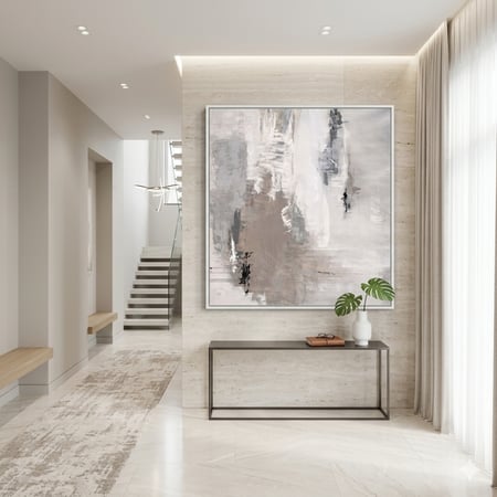 لوحة الأمطار الفضية