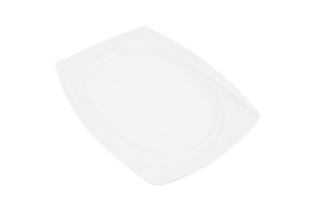 صحن سيراميك بيضاوي