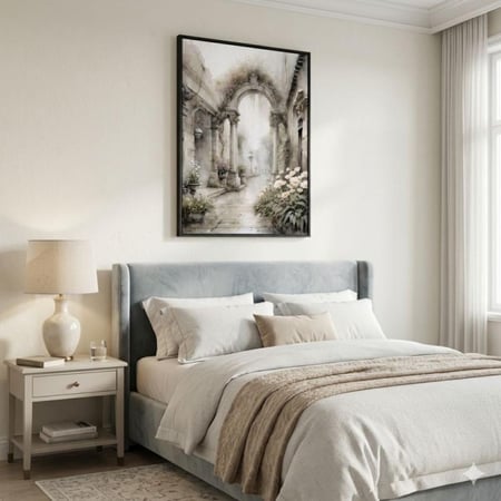 لوحة الممر الحجري