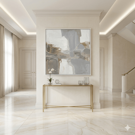 لوحة الرماد والذهب