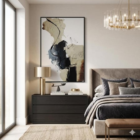 لوحة الفوضى الهادئة