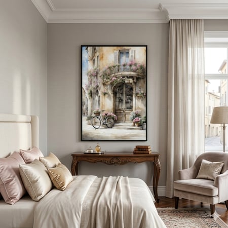 لوحة الشارع الباريسي