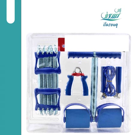 مجموعة أدوات رياضية متكاملة مميزة لتمارين العضلات واللياقة البدنية