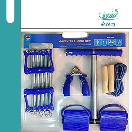 مجموعة أدوات رياضية متكاملة مميزة لتمارين العضلات واللياقة البدنية