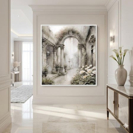 لوحة الممر الحجري