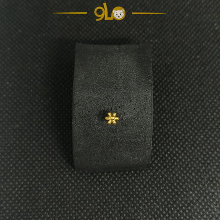 زمام بيرسينج ذهب نجمة سادة