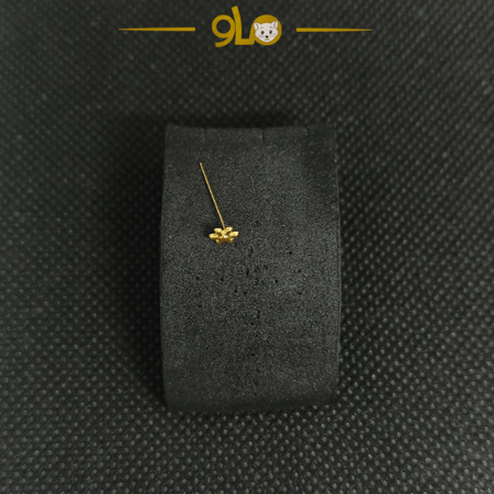 زمام بيرسينج ذهب نجمة سادة