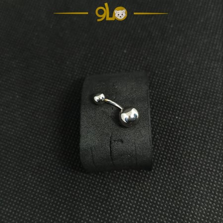 حلق بيرسينج فضة 925s للسرة موديل 920