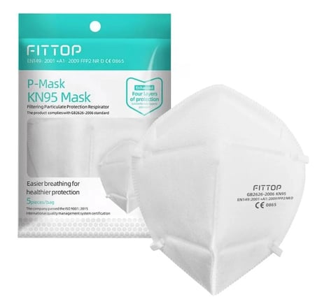 فيت توب - ( 5 كمامات ) N 95