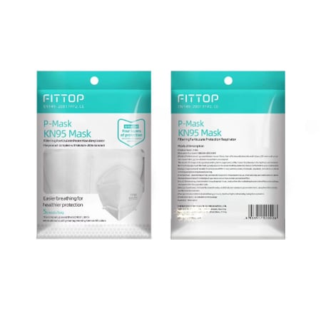 فيت توب - ( 5 كمامات ) N 95