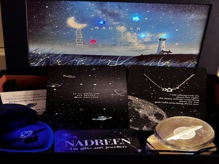 بكج النجوم المضيئة مع بلورة زحل الجديده