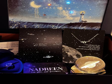 بكج النجوم المضيئة مع بلورة زحل الجديده