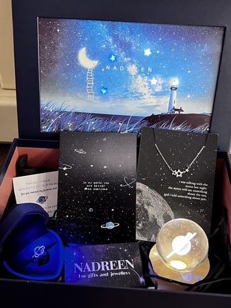 بكج النجوم المضيئة مع بلورة زحل الجديده