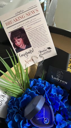 بوكية التخرج مع جريدة التخرج