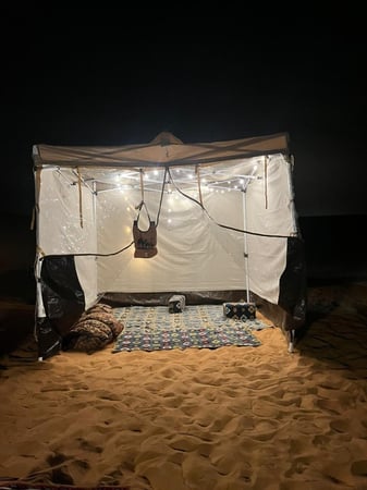 خيمة للرحلات البرية