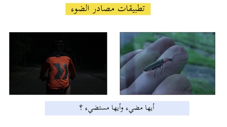 عرض بوربوينت درس الاستضاءة  (حصتين)