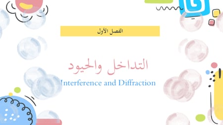 عرض بوربوينت درس التداخل (أكثر من حصة)
