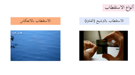 عرض بوربوينت درس الطبيعة الموجية للضوء (حصتين)