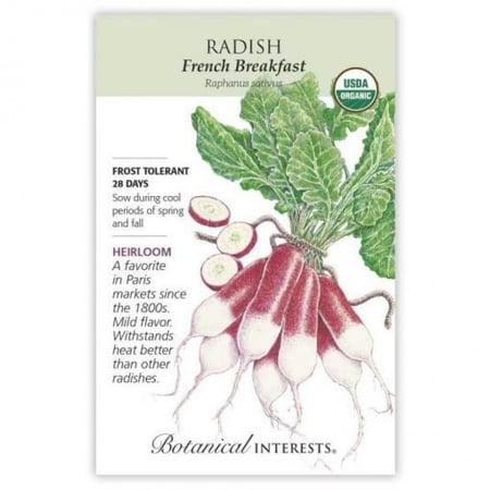 بذور فجل الإفطار الفرنسي - French Breakfast Radish Seeds