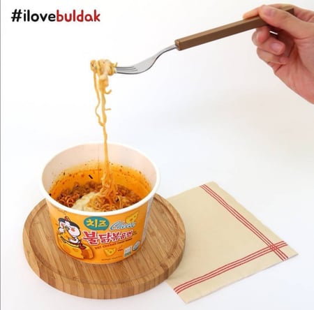 كوب رامن نكهة الجبن ( حجم كبير) - samyang