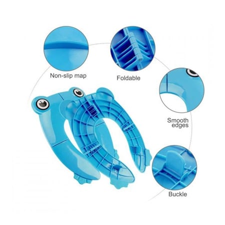 مقعد مرحاض للطفل قابل للطي