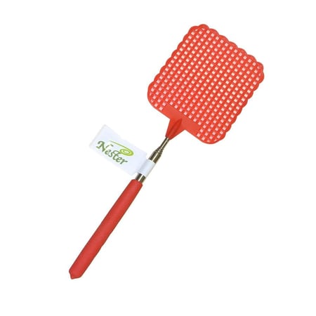 مضرب يدوي للحشرات قابل للإطالة