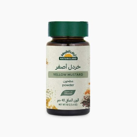 خردل أصفر مطحون عضوي 40جم