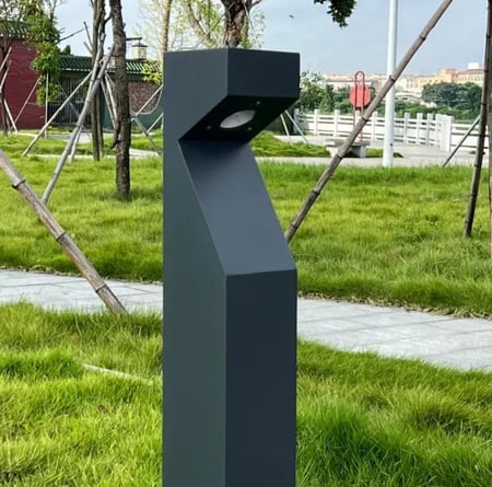 عمود حدائق بطول 60 سم GU10 المنيوم انارة ممرات ضمان 3 سنوات 2417