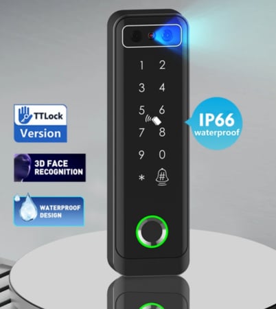 التحكم بالدخول (نحيف)  IP66 يرتبط بالقفل الكهربائي والمغناطيس