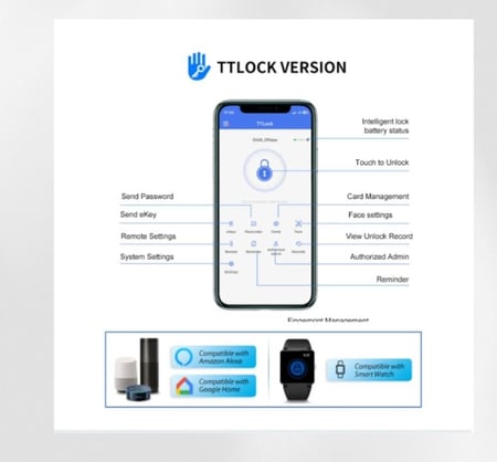 التحكم بالدخول (نحيف)  IP66 يرتبط بالقفل الكهربائي والمغناطيس