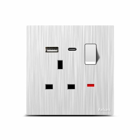 فيش USB + تايب ابيض Felsen بيانو، ضمان 25 سنة