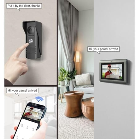 انتركوم ذكي - واي فاي مع شاشة 7 انش جودة عالية