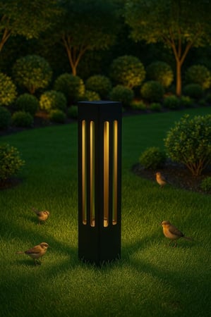 عمود حدائق بطول 60 سم GU10 المنيوم انارة ممرات ضمان 3 سنوات 2413