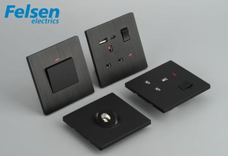 مفتاح جرس بيانو اسود 16 امبير Felsen ضمان 25 سنة