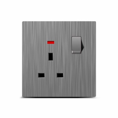 فيش 13 امبير بيانو رمادي مفتاح Felsen ضمان 25 سنة