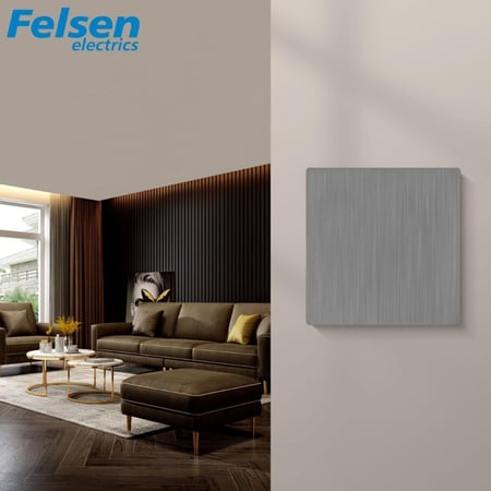 مفتاح مفرد بيانو رمادي 16 امبير Felsen ضمان 25 سنة