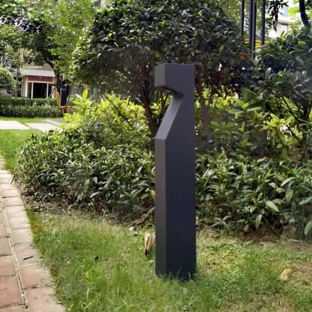 عمود حدائق بطول 60 سم GU10 المنيوم انارة ممرات ضمان 3 سنوات 2417